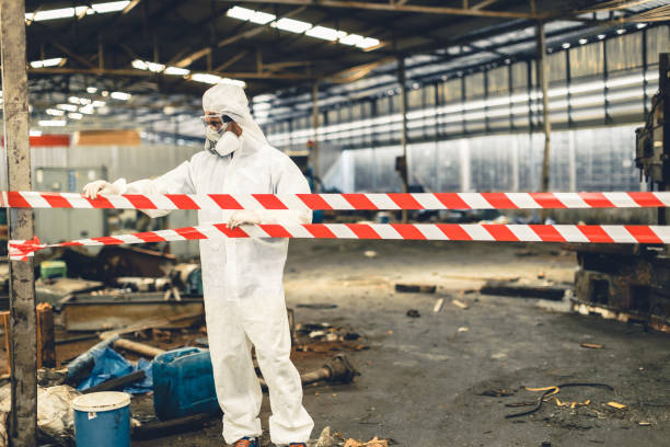 Professional Trauma Scene Cleanup technician working in Canyon, CA
